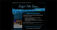 Desktop Screenshot of cindy-poledance.de